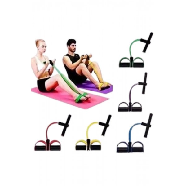 Body Trimmer Mavi Ayak Çekme Egzersiz Lastiği
