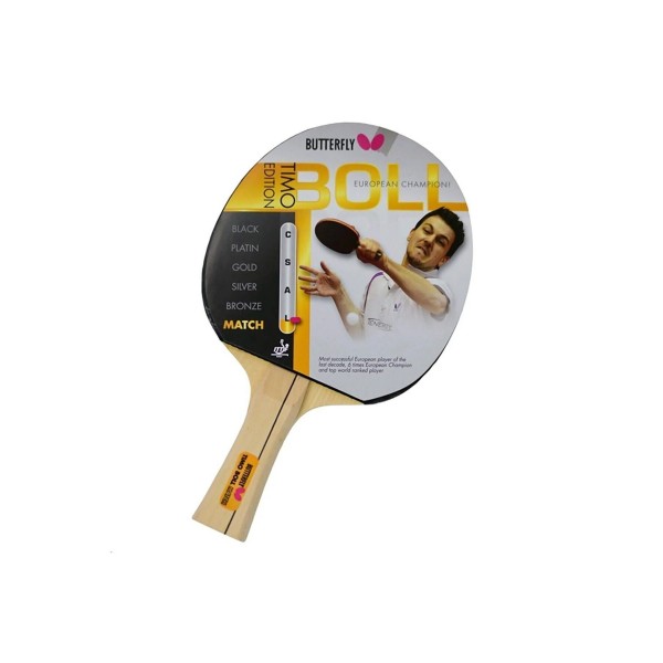 Timo Boll Match Masa Tenisi Raketi Renk: Bej20 Beden: Tek Ebat