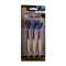Unisex Spor Malzemeleri - 20 Gr Pirinç 3 Lü Dart Oku Seti Mavi - Ap502 Renk: Mavi Beden: 24 gr